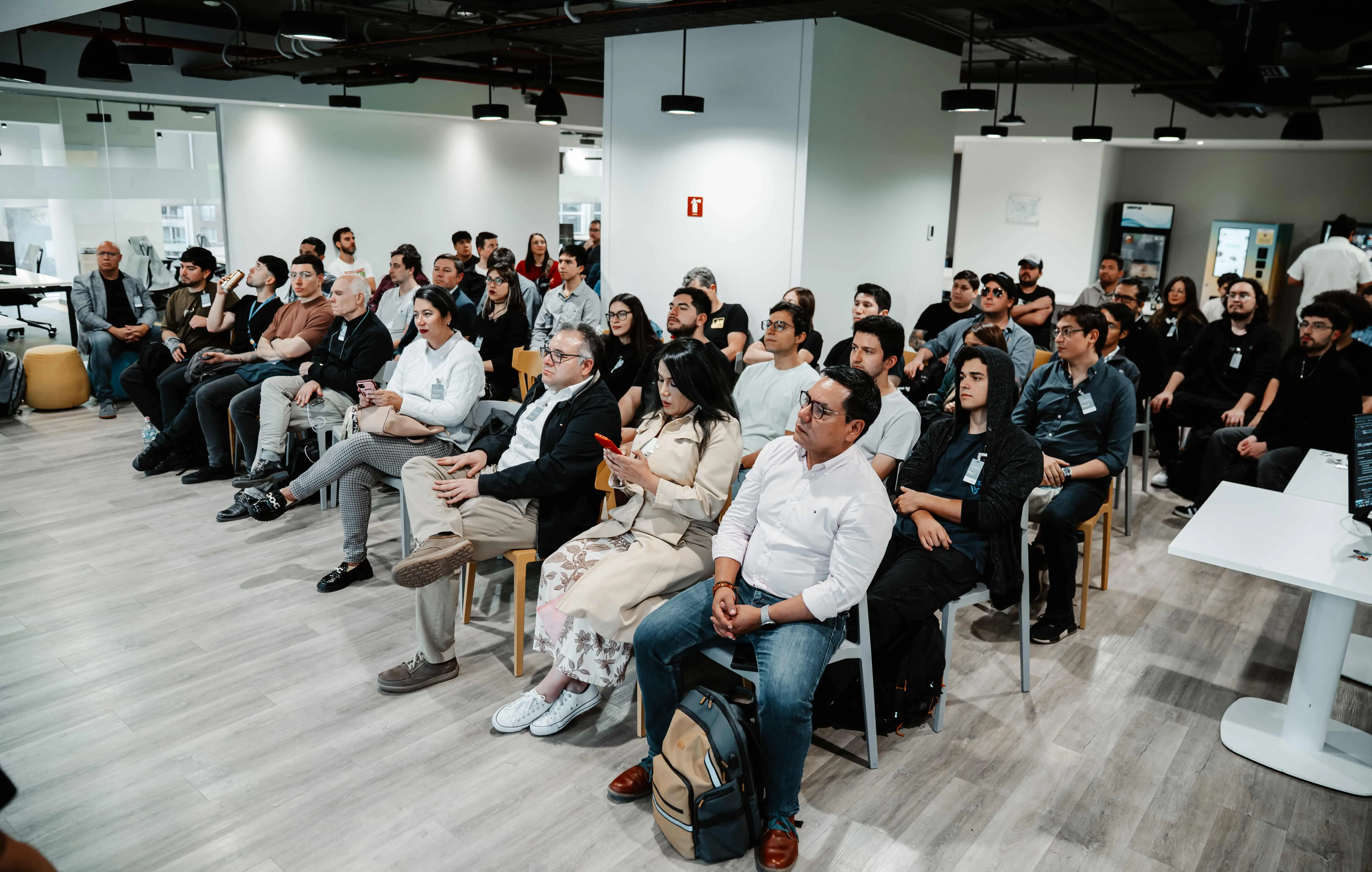 A screenshot of https://iadevs.cl/events/encuentro-meli.html